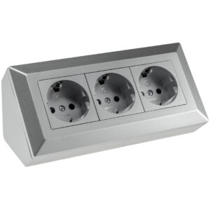 Kulmapistorasia 3 pistokepaikkaa